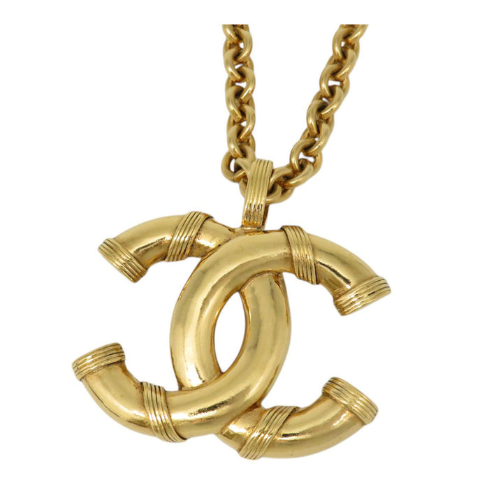 CHANEL
94A COCO CC ゴールドカラーメタル
ココマーク ヴィンテージ チェーンネックレス