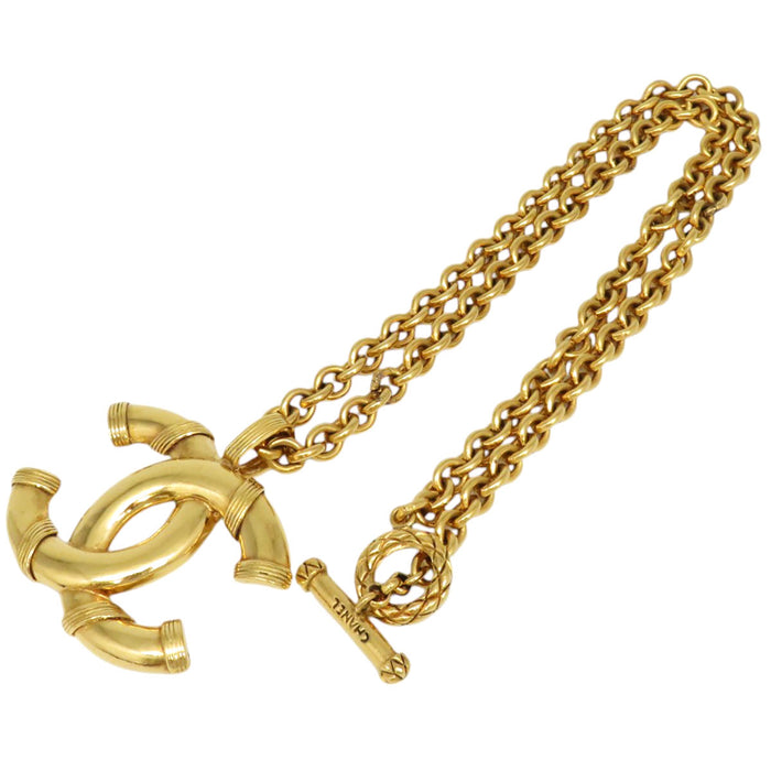 CHANEL
94A COCO CC ゴールドカラーメタル
ココマーク ヴィンテージ チェーンネックレス