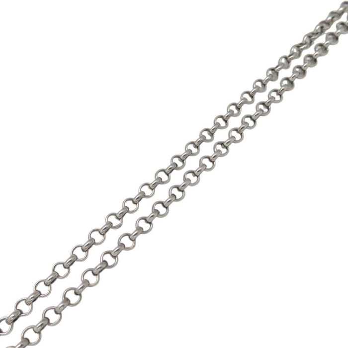 CHROME HEARTS
NECKLACE SCROLL LABEL R22 2013刻印
スクロールラベル ロールチェーンネックレス 22インチ