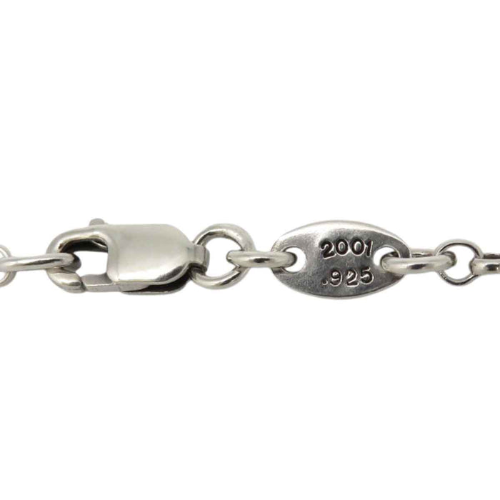 CHROME HEARTS
NECKLACE SCROLL LABEL R22 2013刻印
スクロールラベル ロールチェーンネックレス 22インチ