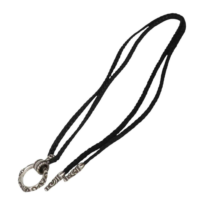 CHROME HEARTS
EWLP SBTBAND 1998刻印 1994刻印 スモールボロチップ
アイウェアループ SBTバンド レザーブレード ネックレス