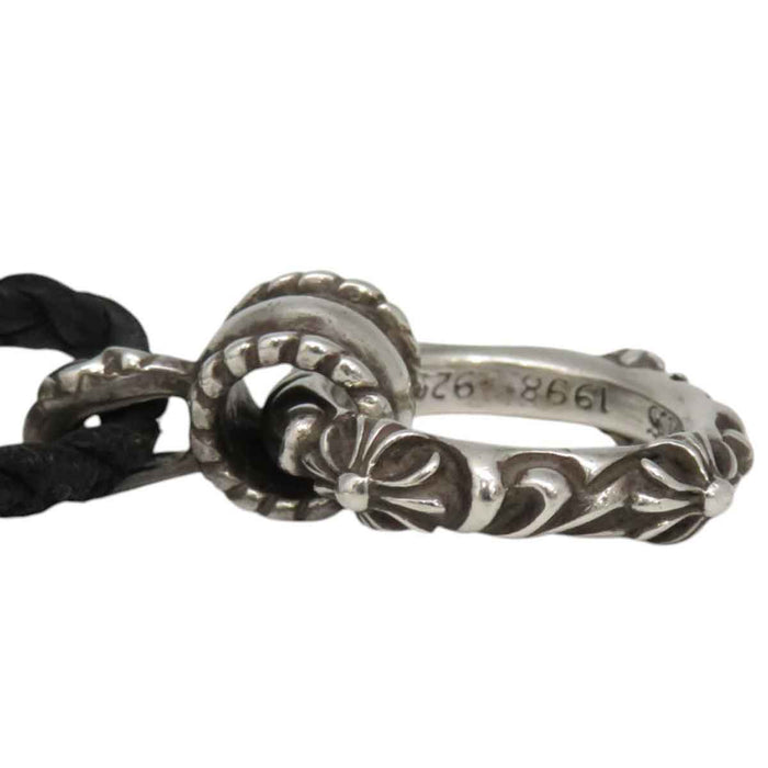 CHROME HEARTS
EWLP SBTBAND 1998刻印 1994刻印 スモールボロチップ
アイウェアループ SBTバンド レザーブレード ネックレス