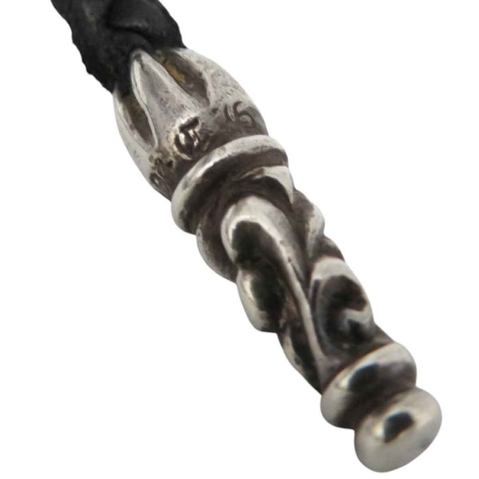 CHROME HEARTS
EWLP SBTBAND 1998刻印 1994刻印 スモールボロチップ
アイウェアループ SBTバンド レザーブレード ネックレス