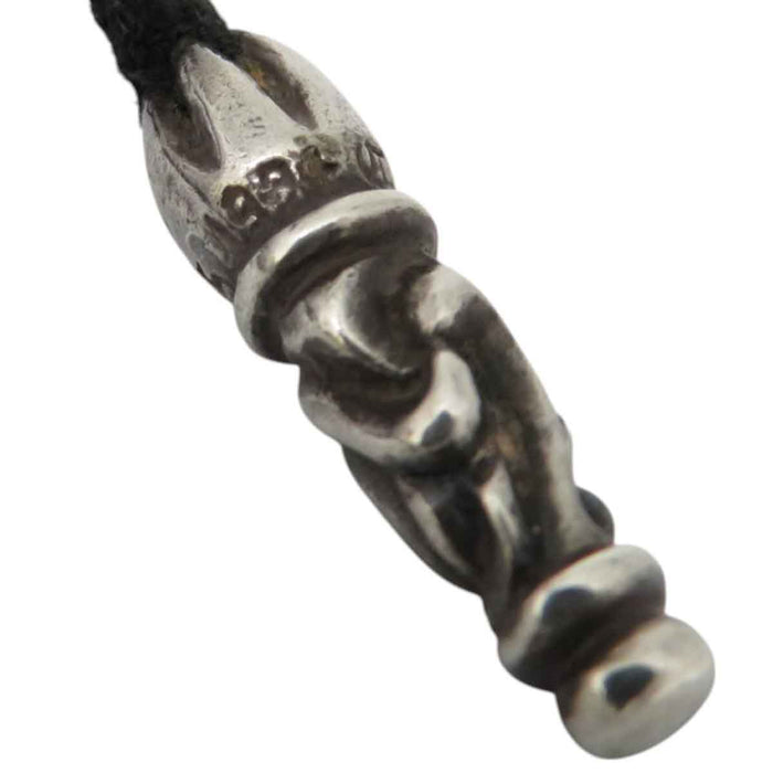 CHROME HEARTS
EWLP SBTBAND 1998刻印 1994刻印 スモールボロチップ
アイウェアループ SBTバンド レザーブレード ネックレス