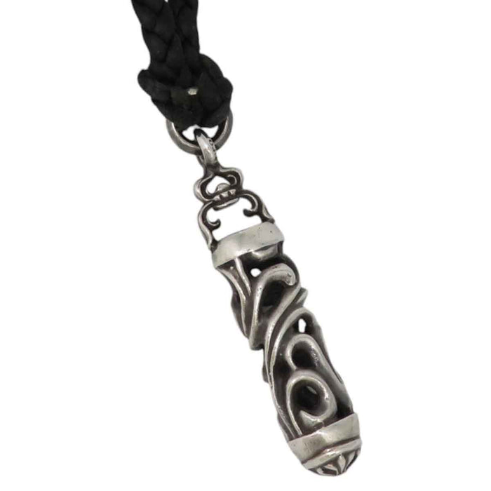 CHROME HEARTS
ROLLER LB 1998刻印 1994刻印 シルバー スモールボロチップ
ローラー ペンダントトップ レザーブレード