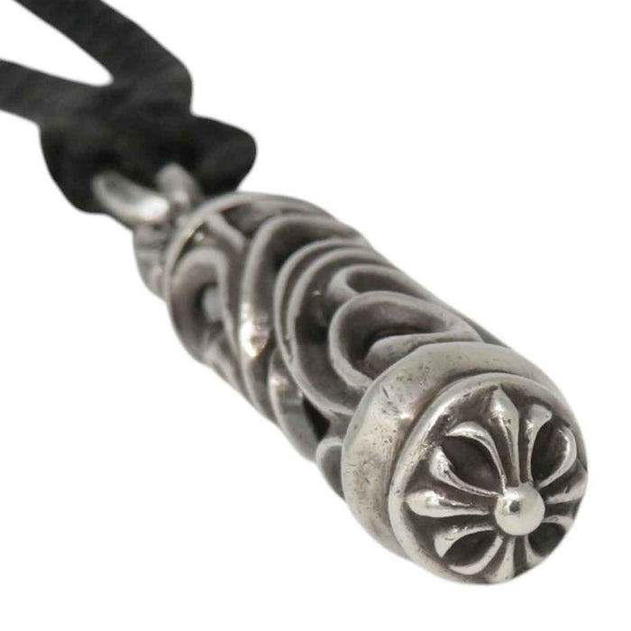 CHROME HEARTS
ROLLER LB 1998刻印 1994刻印 シルバー スモールボロチップ
ローラー ペンダントトップ レザーブレード