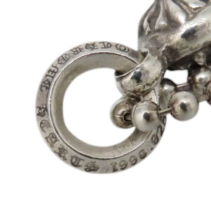 CHROME HEARTS
1BALL TINY CH CROSS CHARM 1998刻印 シルバー
1ボール タイニー CHクロス チャーム ボールチェーン ネックレス