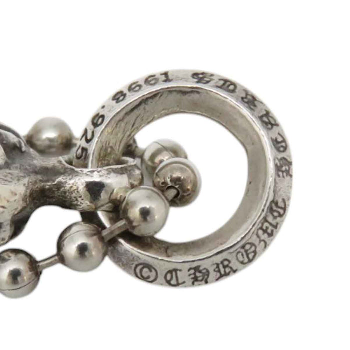 CHROME HEARTS
1BALL TINY CH CROSS CHARM 1998刻印 シルバー
1ボール タイニー CHクロス チャーム ボールチェーン ネックレス