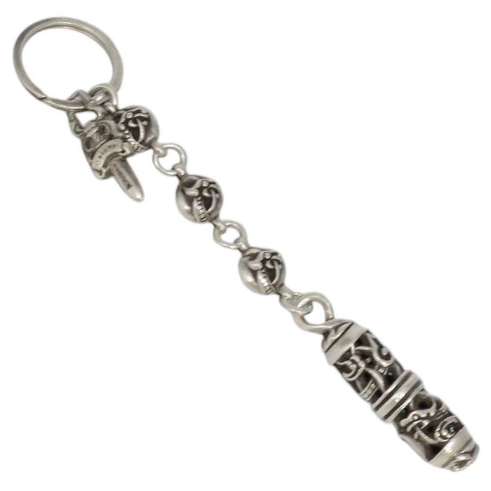 CHROME HEARTS
#1CELTIC BALL CELTIC ROLLER WITH DAGGER シルバー
ケルティックローラー ダガー キーチェーン