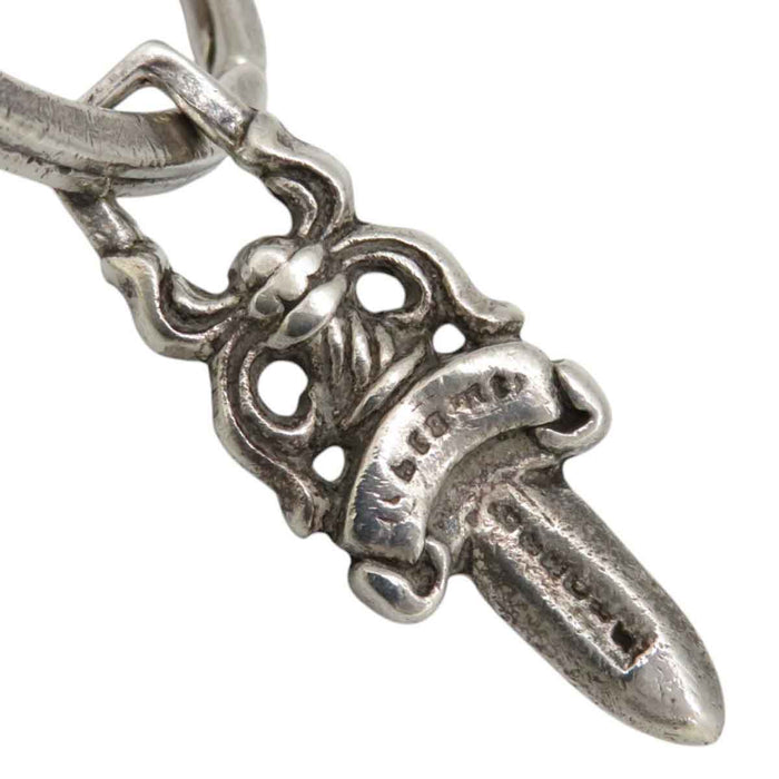 CHROME HEARTS
#1CELTIC BALL CELTIC ROLLER WITH DAGGER シルバー
ケルティックローラー ダガー キーチェーン
