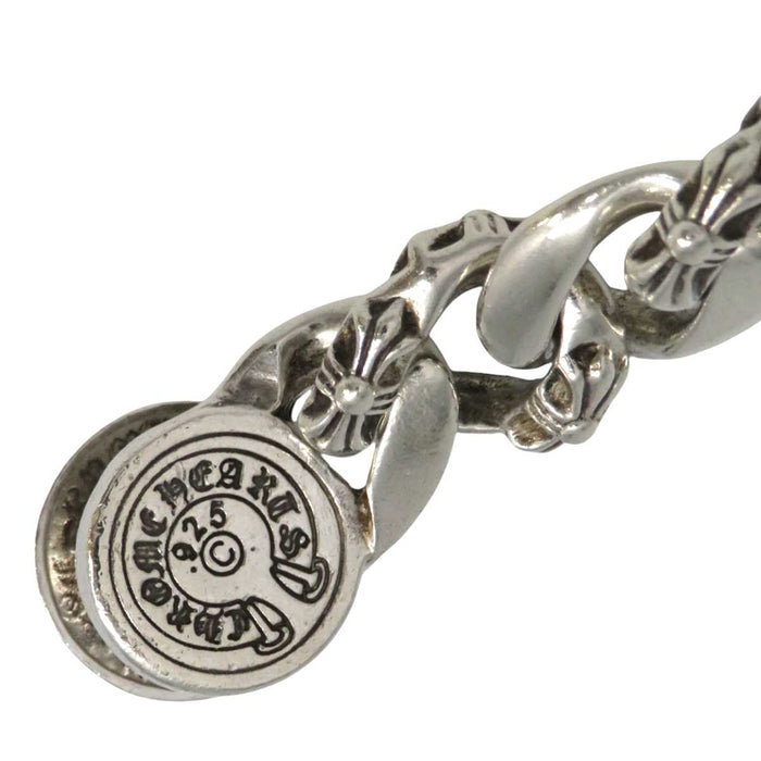 CHROME HEARTS
15LINK FNCY CHN LNK シルバー CH クロス
ファンシー リンク クリップ ブレスレット 15LINK