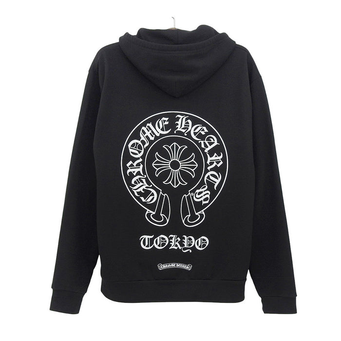CHROME HEARTS
SWTSHRT HD ZIP ダガージップ 東京限定 フーディ
ホースシュー バックプリント ジップアップ パーカー