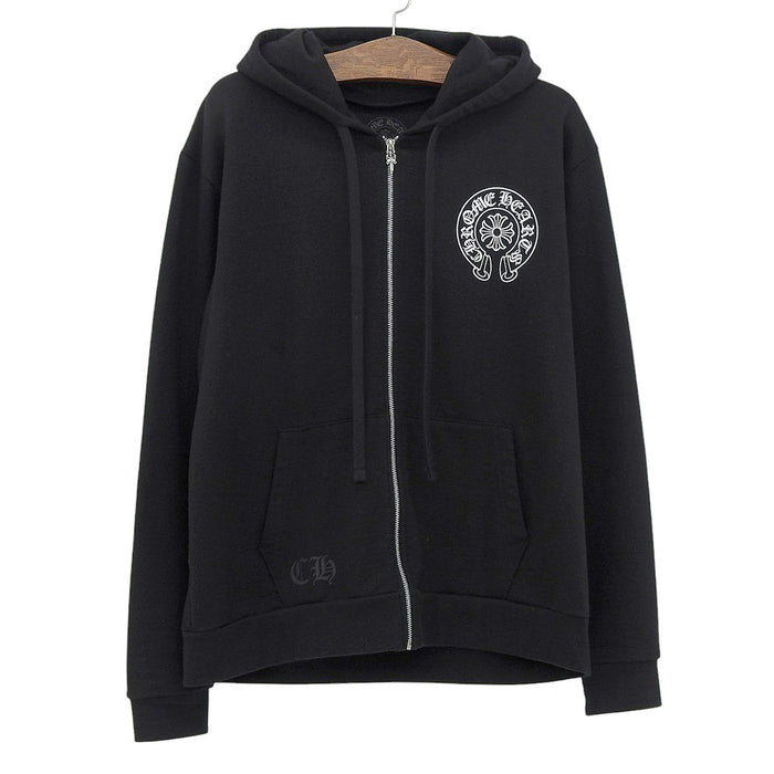 CHROME HEARTS
SWTSHRT HD ZIP ダガージップ 東京限定 フーディ
ホースシュー バックプリント ジップアップ パーカー