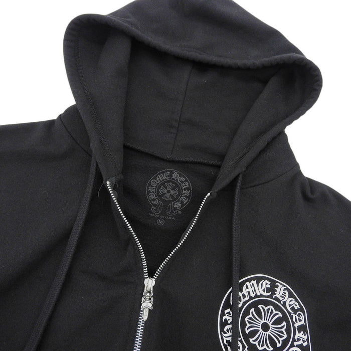 CHROME HEARTS
SWTSHRT HD ZIP ダガージップ 東京限定 フーディ
ホースシュー バックプリント ジップアップ パーカー