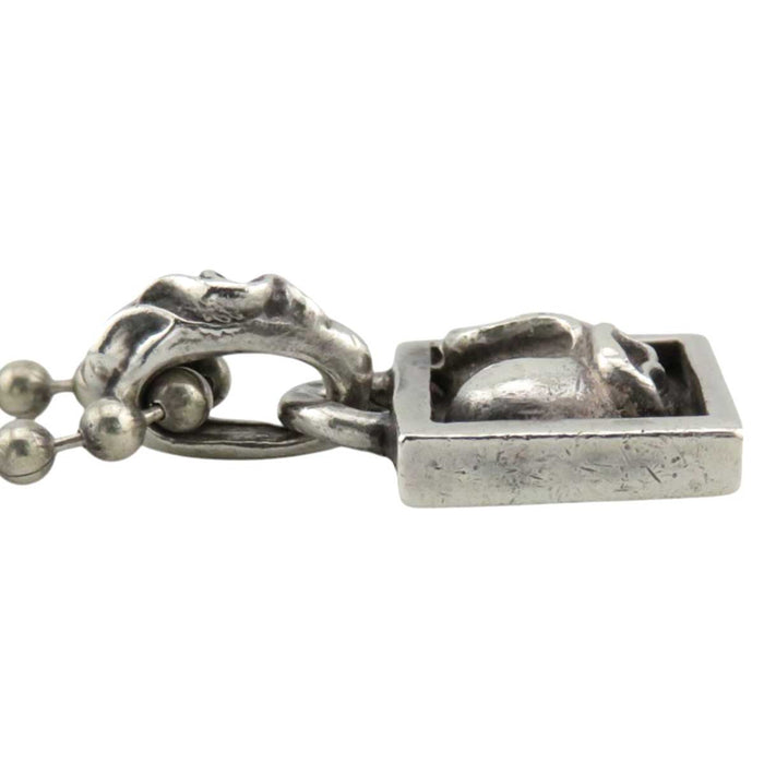 CHROME HEARTS
FRAMED HEART ペンダントトップ 1998刻印 シルバー
フレームドハート チャーム ボールチェーン ネックレス