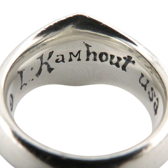 LONE ONES
MF Ring Silk Large メイティングフライト コレクション
ラージ シルク リング
レナードカムホート刻印