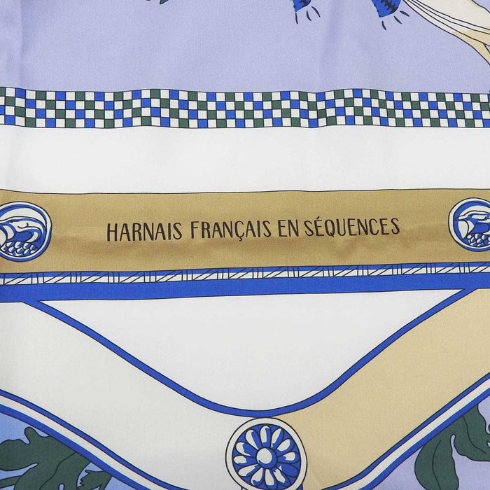 HERMES
カレ140 シルク
カレジェアン フランス式馬具のシークエンス ショール
HARNAIS FRANCAIS EN SEQUENCES