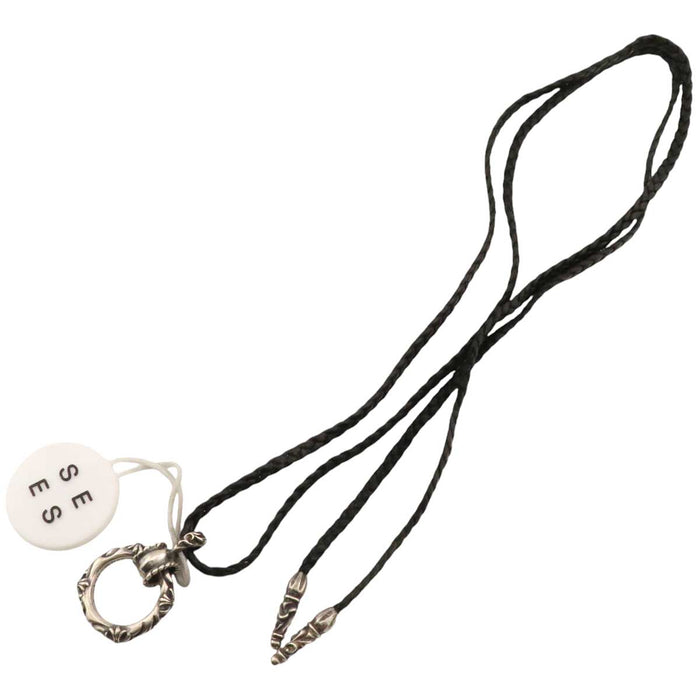 CHROME HEARTS
CH EWLP SBTBAND LB ボロチップ クロス シルバー
SBT バンド リング アイウェア ループ レザー ブレード ネックレス
