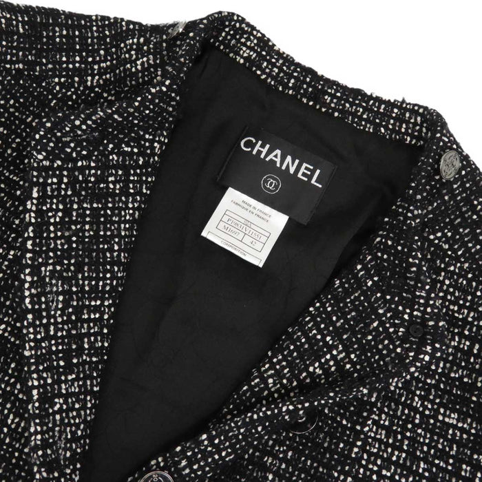 CHANEL
02A COCO CC ココボタン ナイロン混 ウール混
ココマーク ツイード ウール ジャケット