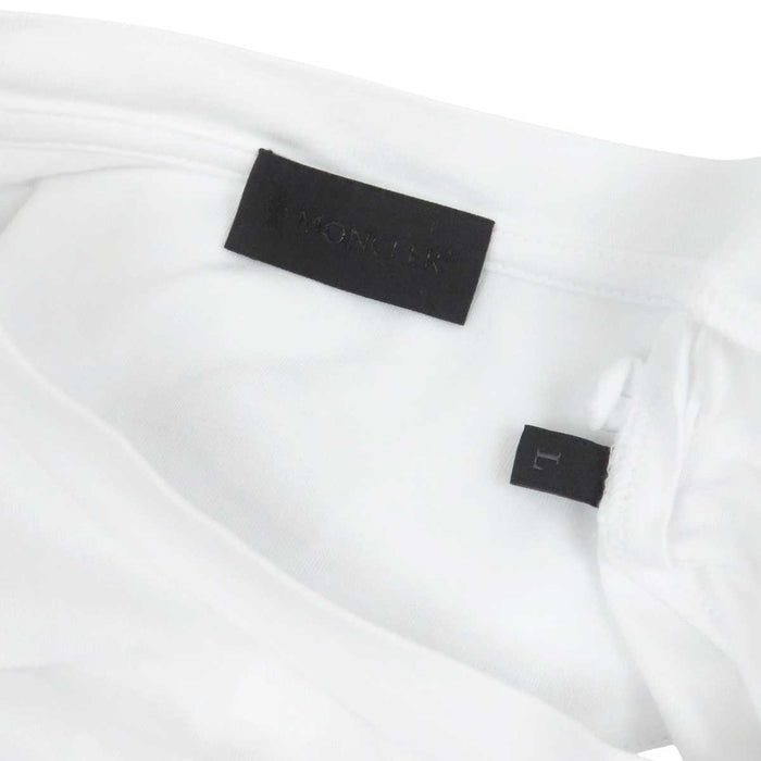 MONCLER
ワッペン 2021年製 コットン
MAGLIA T SHIRT マグリア ロゴ プリント Tシャツ