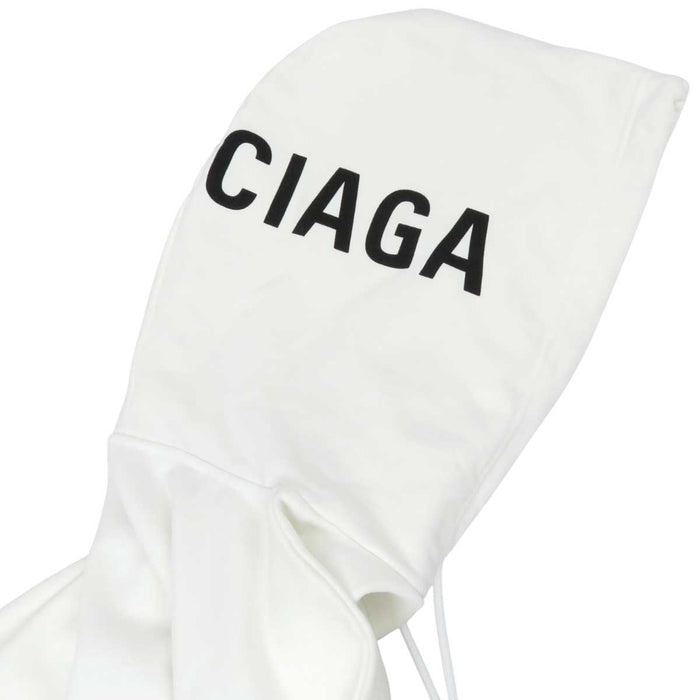 BALENCIAGA
コットン スウェット
フード ロゴ プリント フーディ