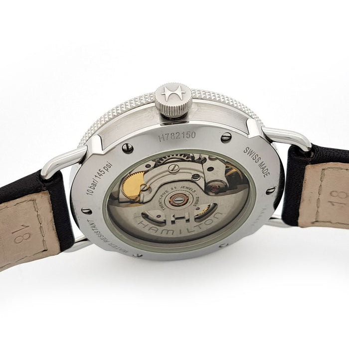 HAMILTON 
Khaki Navy Pioneer 
Avec boîte et garantie