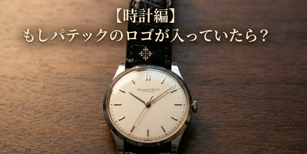 もしこの時計にパテックのロゴが入っていたら？