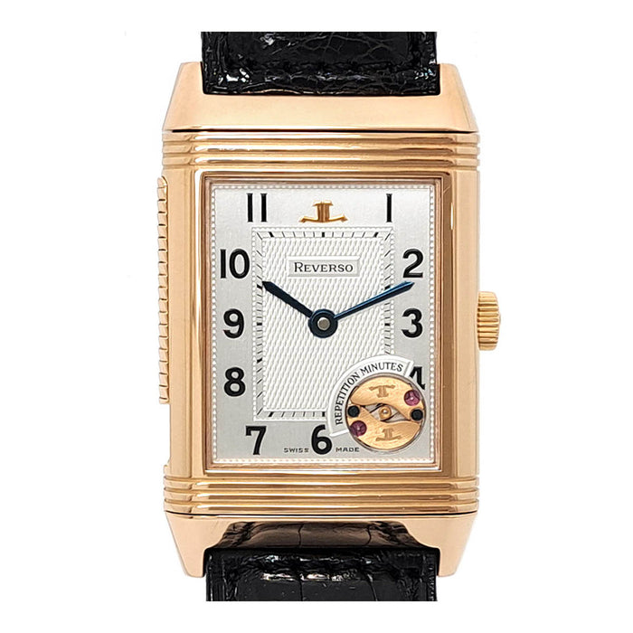 JAEGER-LECOULTRE 
Reverso Minute Repeater 
Box with warranty