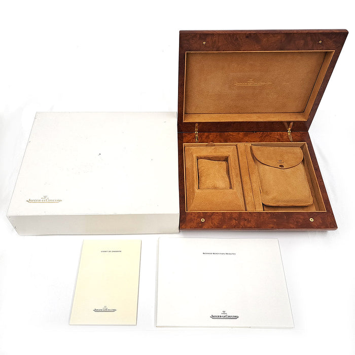 JAEGER-LECOULTRE 
Reverso Minute Repeater 
Box with warranty