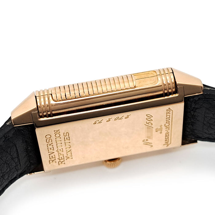 JAEGER-LECOULTRE 
Reverso Minute Repeater 
Box with warranty