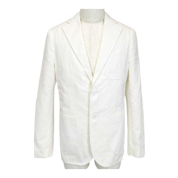 LOUIS VUITTON 
LV RM232Q LGY HPJ42E エンボス加工 
モノグラム コットン ナポリターナ ジャケット