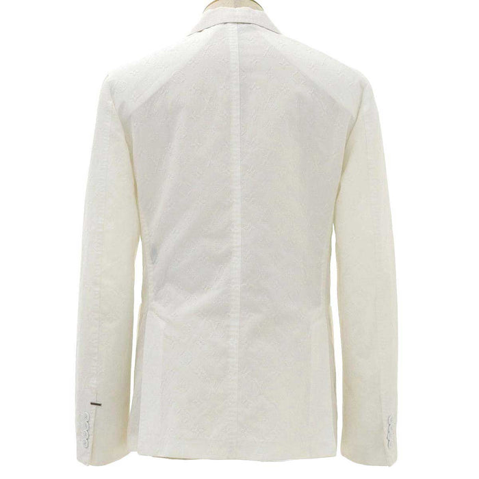 LOUIS VUITTON 
LV RM232Q LGY HPJ42E エンボス加工 
モノグラム コットン ナポリターナ ジャケット