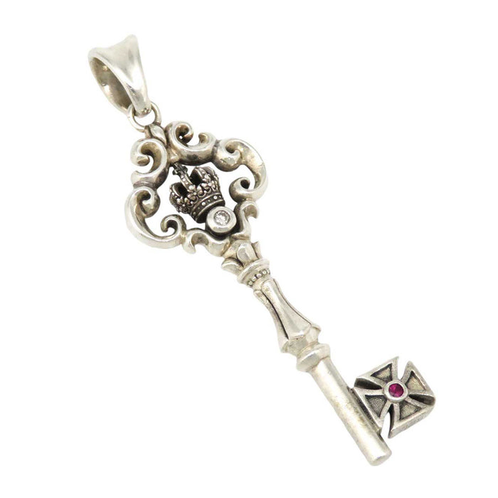 Giustino Davis 
CREATION KEY charm argento 
Ciondolo chiave della creazione