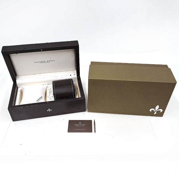 Pequignet
Manufacture Le Royal 4 Function
With Box and Warranty Card