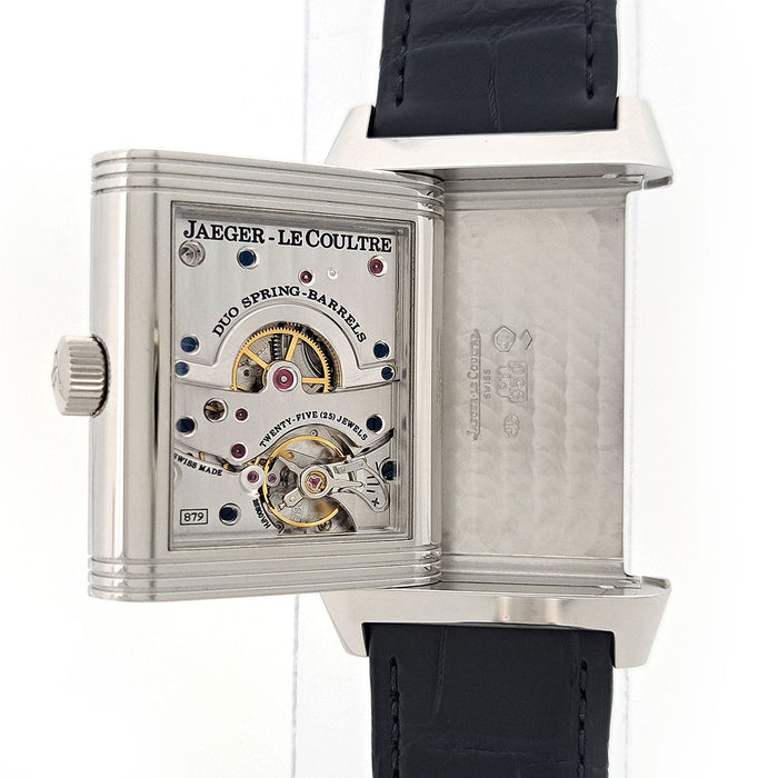 JAEGER-LECOULTRE 
Reverso Septantième Overhauled by JL 
8DAYS with box and guarantee, Manufacturer Overhaul completed