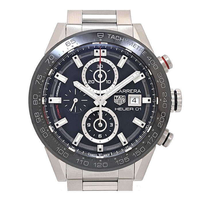 Orologio Tag Heuer 
Carrera Cronografo Data 
Scatola con garanzia
