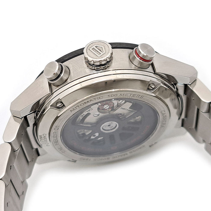 Orologio Tag Heuer 
Carrera Cronografo Data 
Scatola con garanzia