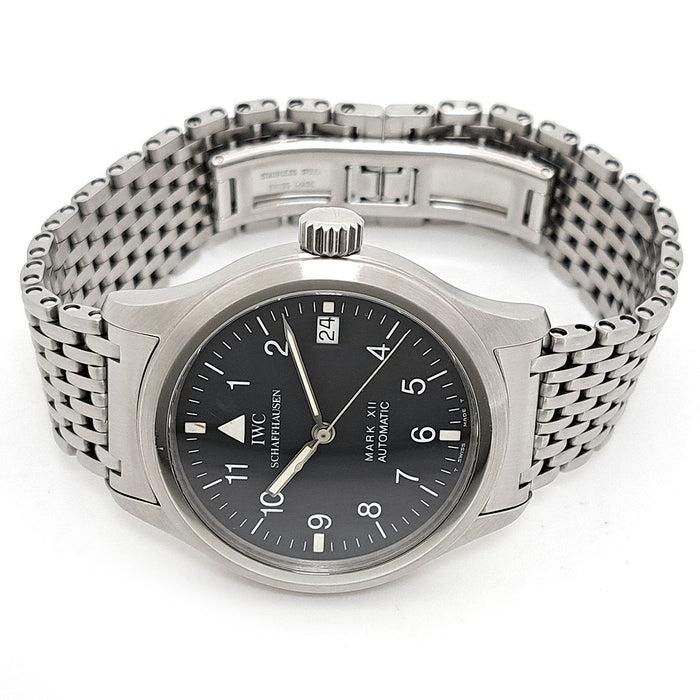 IWC 
Pilot's Watch Mark XII 
Box with warranty, Mark 12