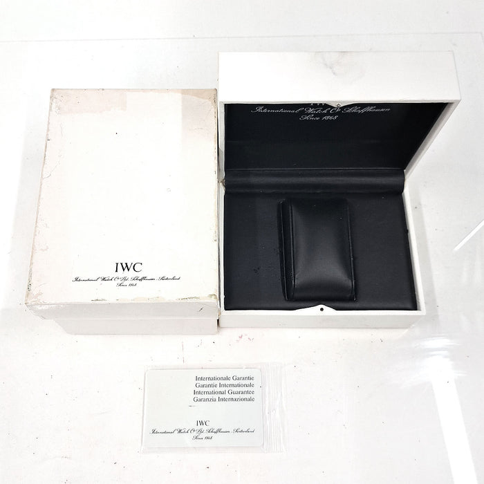 IWC 
Pilot's Watch Mark XII 
Box with warranty, Mark 12