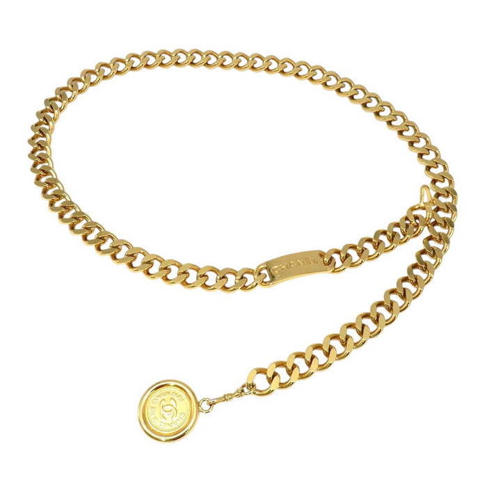 CHANEL 
31 RUE CAMBON COCO GP ゴールドカラーメタル 
ココマーク チェーンベルト