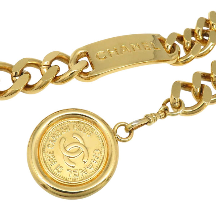 CHANEL 
31 RUE CAMBON COCO GP ゴールドカラーメタル 
ココマーク チェーンベルト