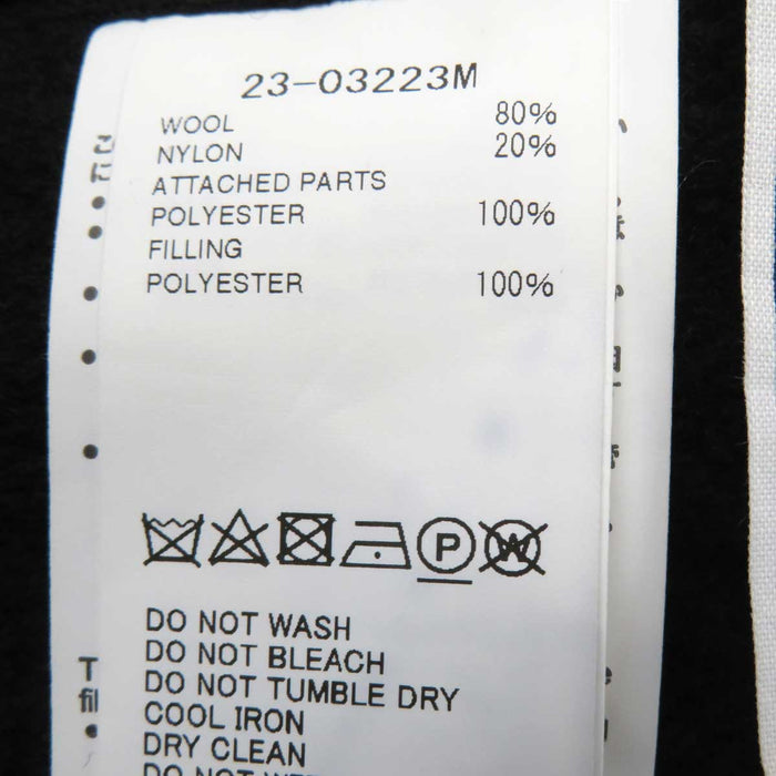 Sacai 
sacai 23AW 
ニット ジップアップ パーカー