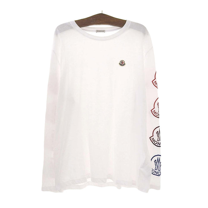 MONCLER 
Patch Logo Gradient 
MAGLA CREW NECK Maglia Long Sleeve T-Shirt