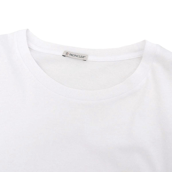 MONCLER 
Patch Logo Gradient 
MAGLA CREW NECK Maglia Long Sleeve T-Shirt