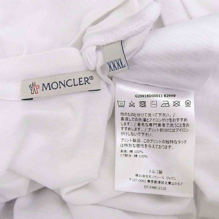 MONCLER 
Patch Logo Gradient 
MAGLA CREW NECK Maglia Long Sleeve T-Shirt