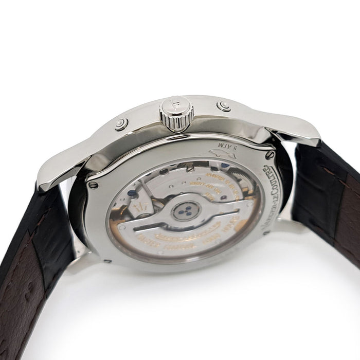 JAEGER-LECOULTRE 
Master Moon Triple Calendar Overhauled 
OH completed with box and guarantee card
