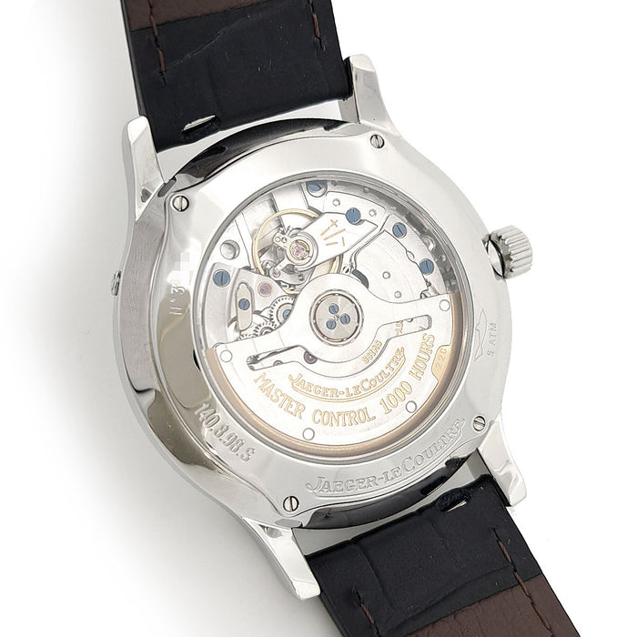 JAEGER-LECOULTRE 
Master Moon Triple Calendar Overhauled 
OH completed with box and guarantee card
