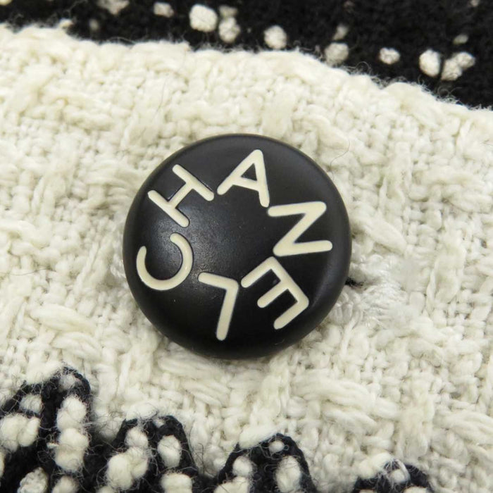 CHANEL 
COCO CC ロゴ ロゴボタン 96C ウール 
ヴィンテージ ツイード セットアップ