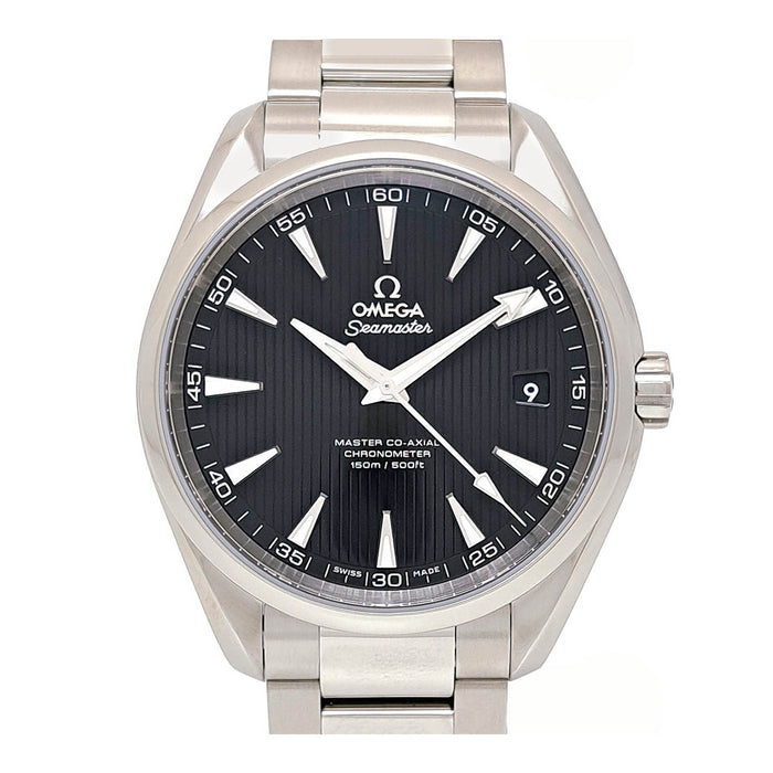 OMEGA 
Seamaster Aqua Terra 150M Master Co-Axial Date 
Box with warranty