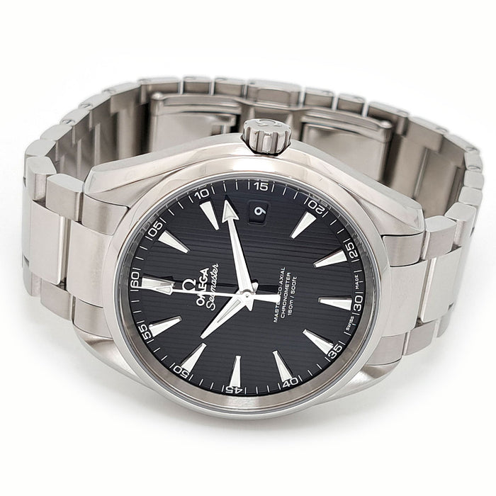 OMEGA 
Seamaster Aqua Terra 150M Master Co-Axial Date 
Box with warranty